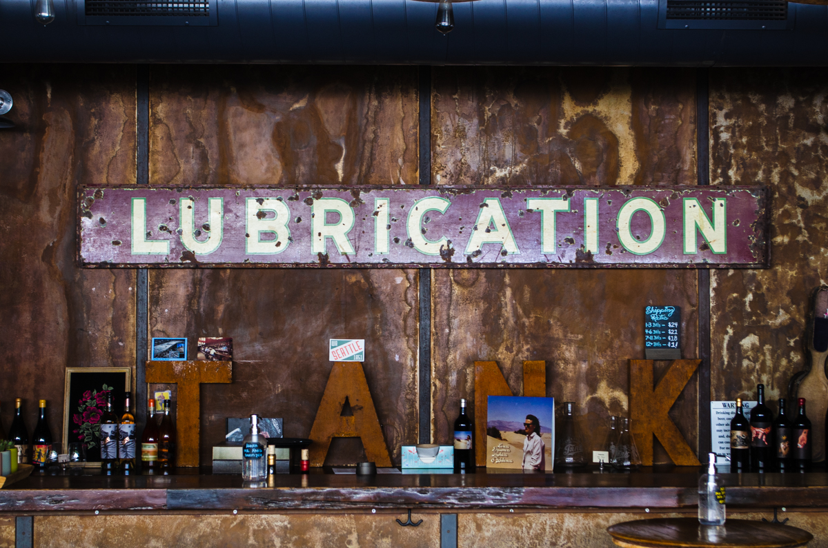 Tank Garage Winery Lubrication Bar