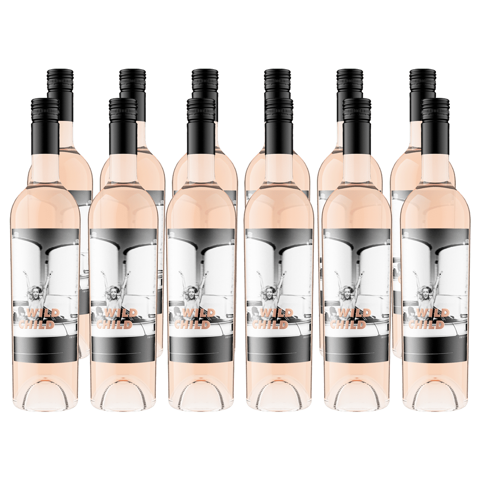 Full-Tank Lineup with 12 bottles each of Wild Child Rosé