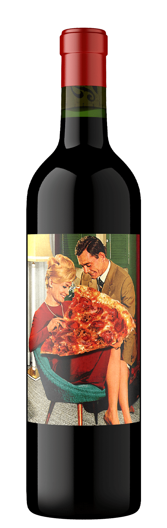 Pizzaboy Wine Bottle