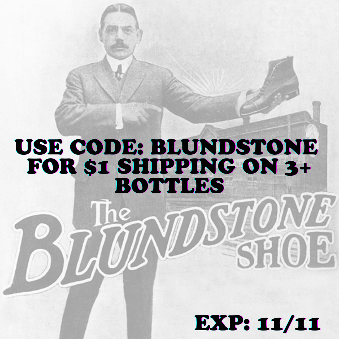 Use code: BLUNDSTONE for $1 shipping on 3+ bottles.